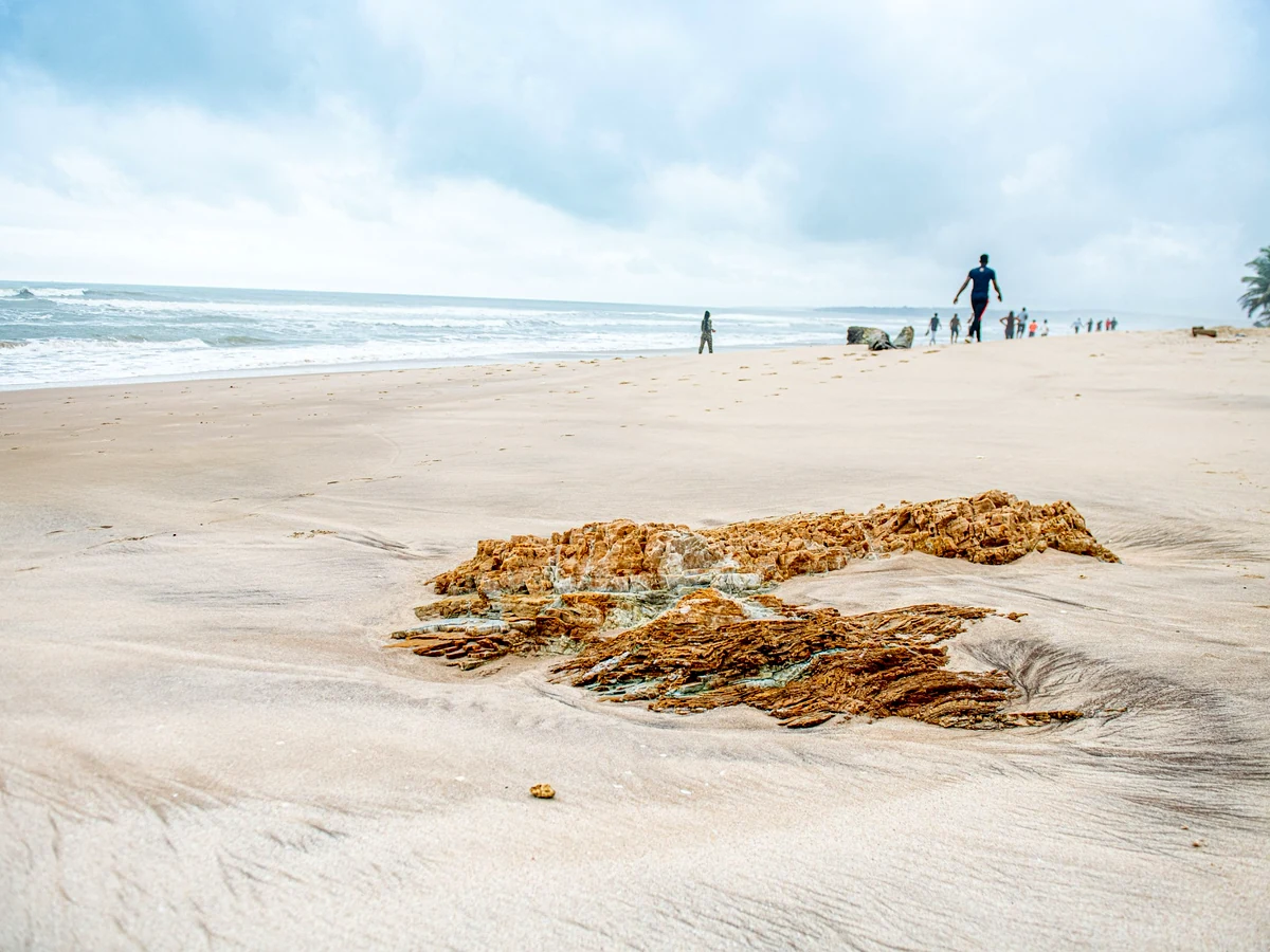 Ghana coastline near Accra